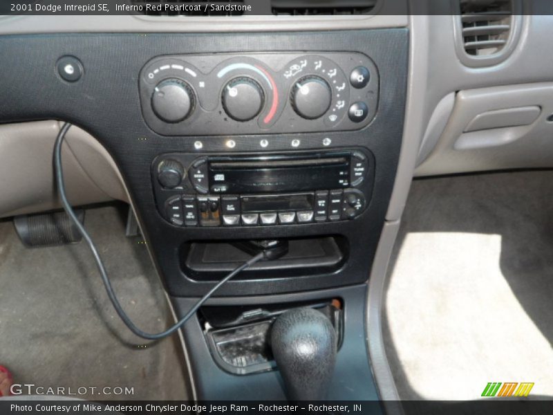 Inferno Red Pearlcoat / Sandstone 2001 Dodge Intrepid SE