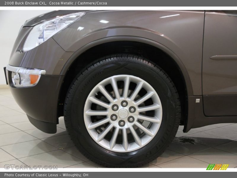 Cocoa Metallic / Cashmere/Cocoa 2008 Buick Enclave CXL