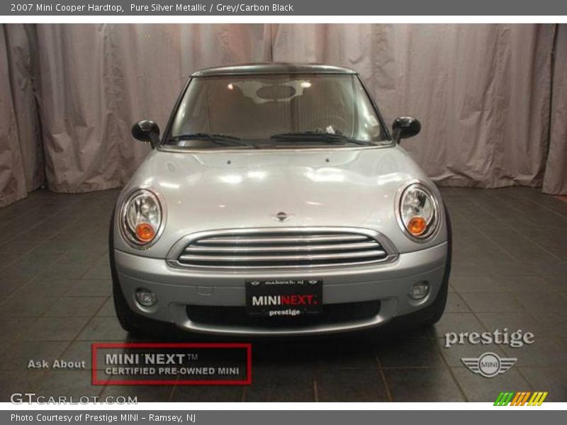 Pure Silver Metallic / Grey/Carbon Black 2007 Mini Cooper Hardtop