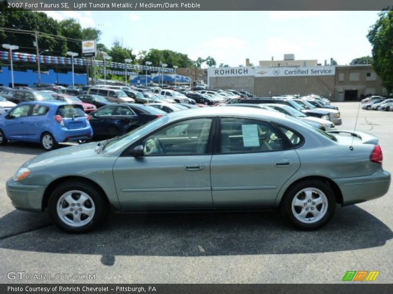 Light Tundra Metallic / Medium/Dark Pebble 2007 Ford Taurus SE