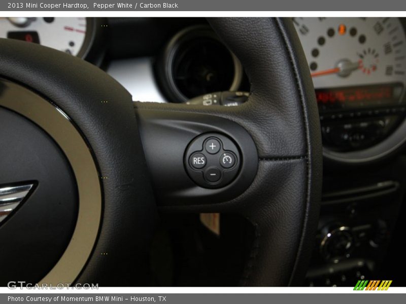 Pepper White / Carbon Black 2013 Mini Cooper Hardtop