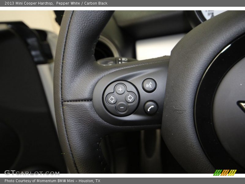 Pepper White / Carbon Black 2013 Mini Cooper Hardtop