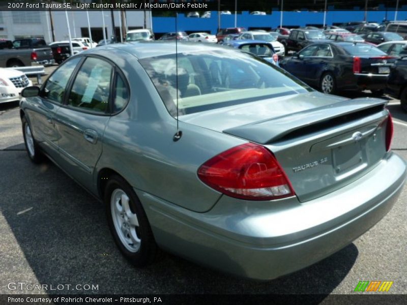 Light Tundra Metallic / Medium/Dark Pebble 2007 Ford Taurus SE