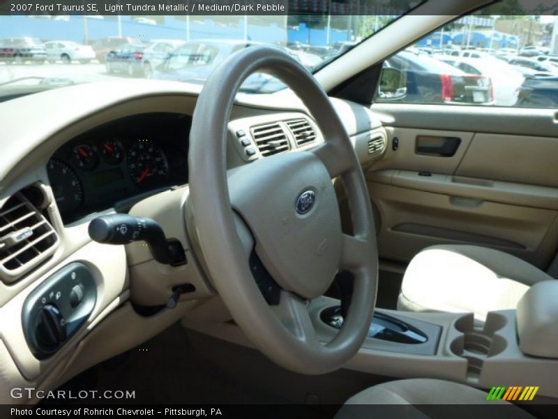 Light Tundra Metallic / Medium/Dark Pebble 2007 Ford Taurus SE