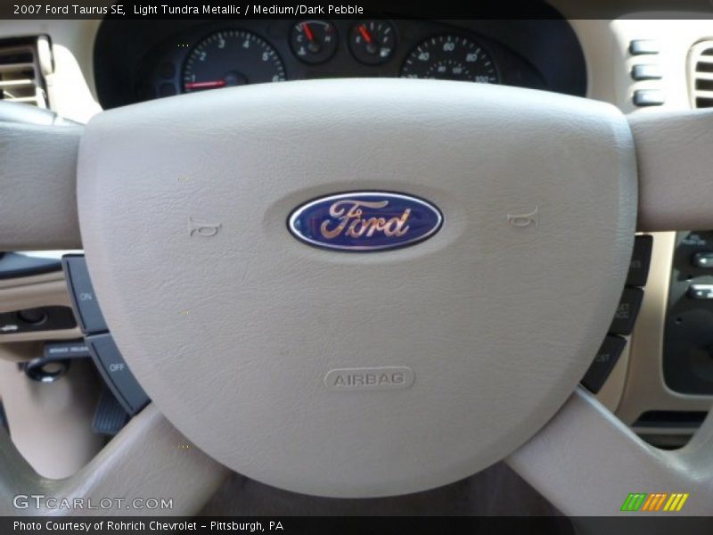 Light Tundra Metallic / Medium/Dark Pebble 2007 Ford Taurus SE