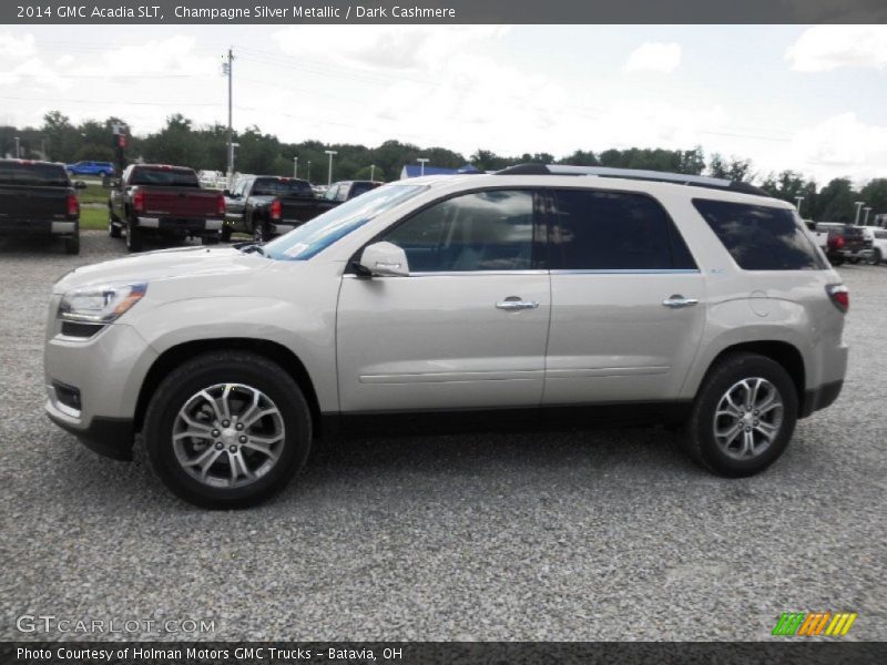  2014 Acadia SLT Champagne Silver Metallic