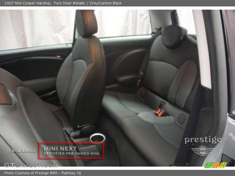 Pure Silver Metallic / Grey/Carbon Black 2007 Mini Cooper Hardtop