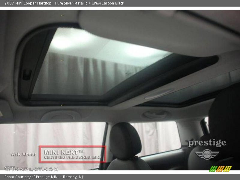 Pure Silver Metallic / Grey/Carbon Black 2007 Mini Cooper Hardtop