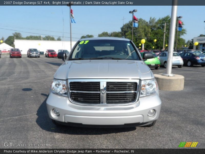 Bright Silver Metallic / Dark Slate Gray/Light Slate Gray 2007 Dodge Durango SLT 4x4