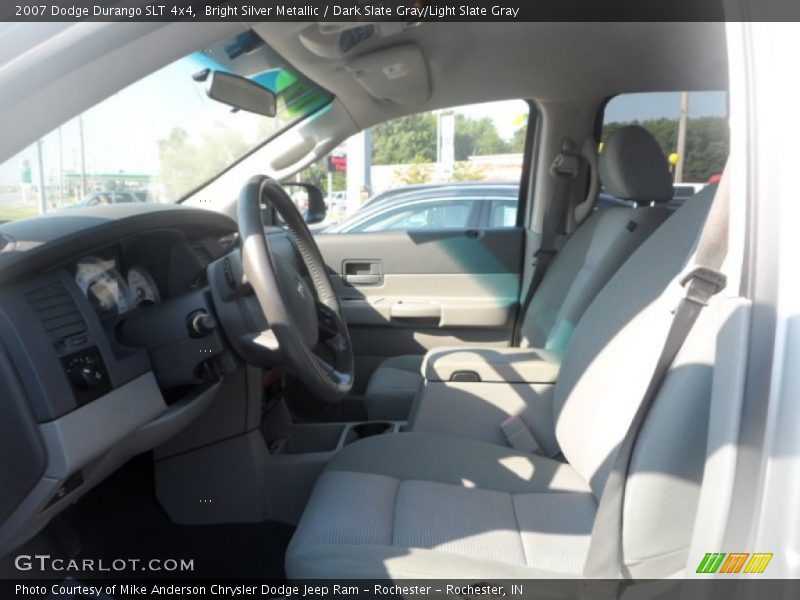 Bright Silver Metallic / Dark Slate Gray/Light Slate Gray 2007 Dodge Durango SLT 4x4