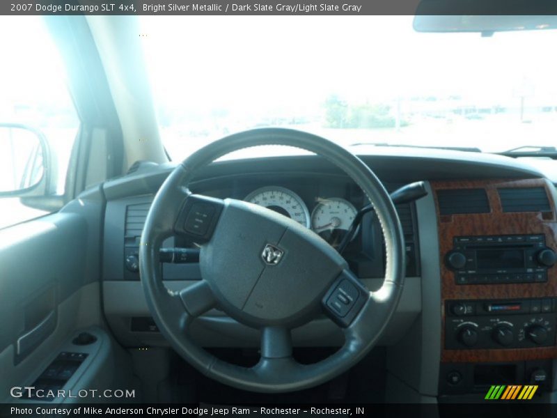 Bright Silver Metallic / Dark Slate Gray/Light Slate Gray 2007 Dodge Durango SLT 4x4
