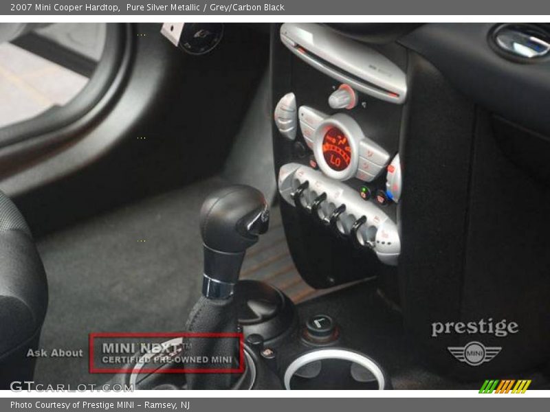 Pure Silver Metallic / Grey/Carbon Black 2007 Mini Cooper Hardtop