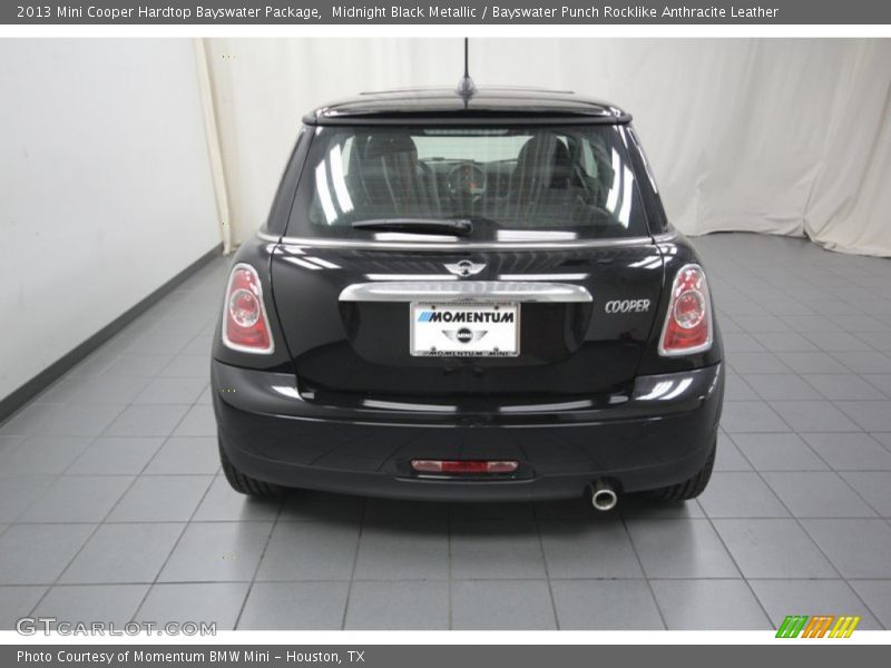 Midnight Black Metallic / Bayswater Punch Rocklike Anthracite Leather 2013 Mini Cooper Hardtop Bayswater Package