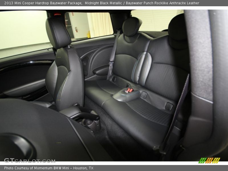 Midnight Black Metallic / Bayswater Punch Rocklike Anthracite Leather 2013 Mini Cooper Hardtop Bayswater Package