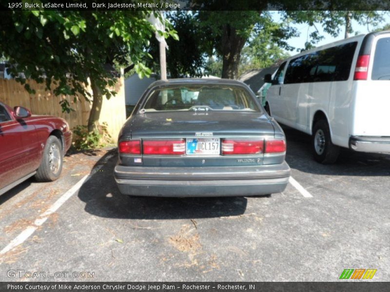 Dark Jadestone Metallic / Beige 1995 Buick LeSabre Limited