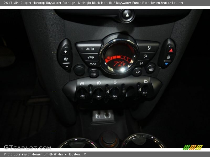 Midnight Black Metallic / Bayswater Punch Rocklike Anthracite Leather 2013 Mini Cooper Hardtop Bayswater Package