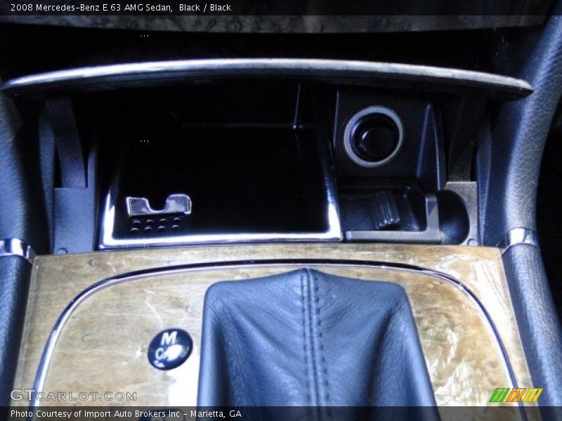 Black / Black 2008 Mercedes-Benz E 63 AMG Sedan