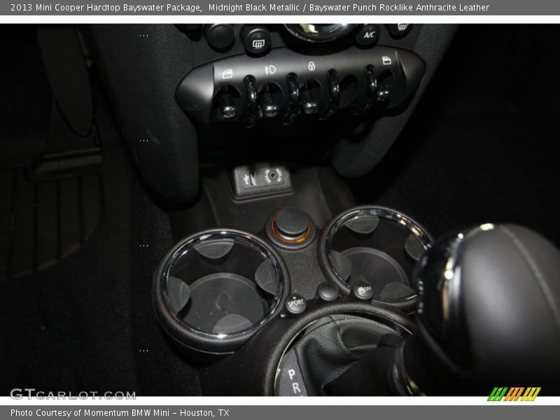 Midnight Black Metallic / Bayswater Punch Rocklike Anthracite Leather 2013 Mini Cooper Hardtop Bayswater Package
