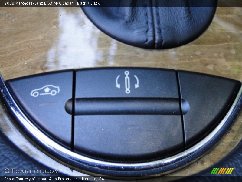 Black / Black 2008 Mercedes-Benz E 63 AMG Sedan