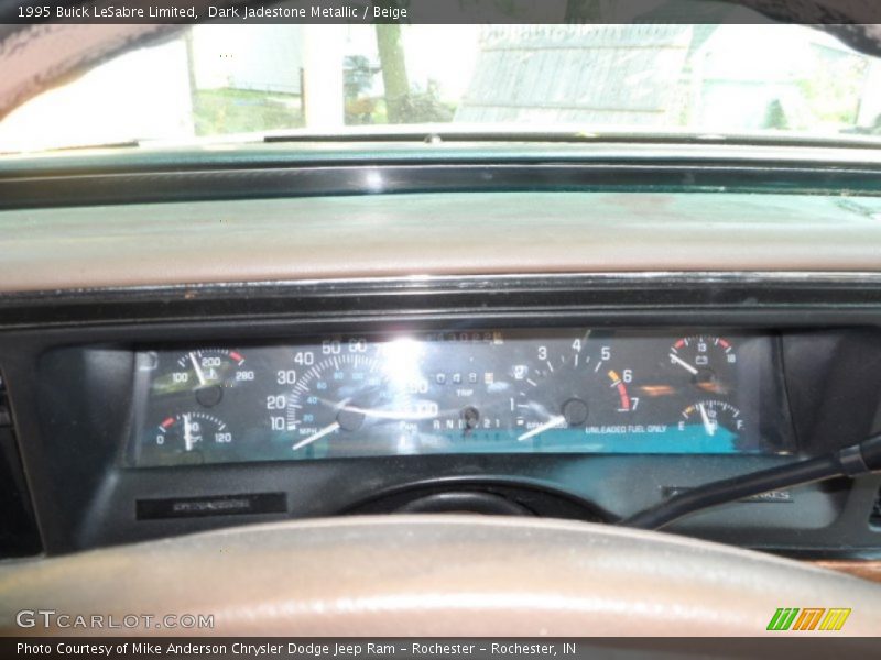 Dark Jadestone Metallic / Beige 1995 Buick LeSabre Limited