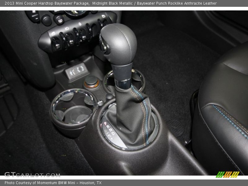 Midnight Black Metallic / Bayswater Punch Rocklike Anthracite Leather 2013 Mini Cooper Hardtop Bayswater Package