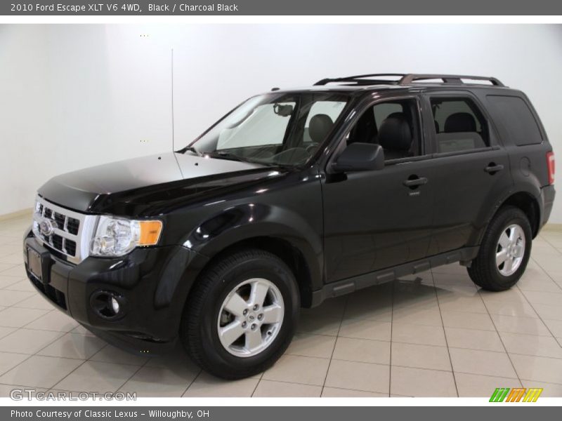 Black / Charcoal Black 2010 Ford Escape XLT V6 4WD