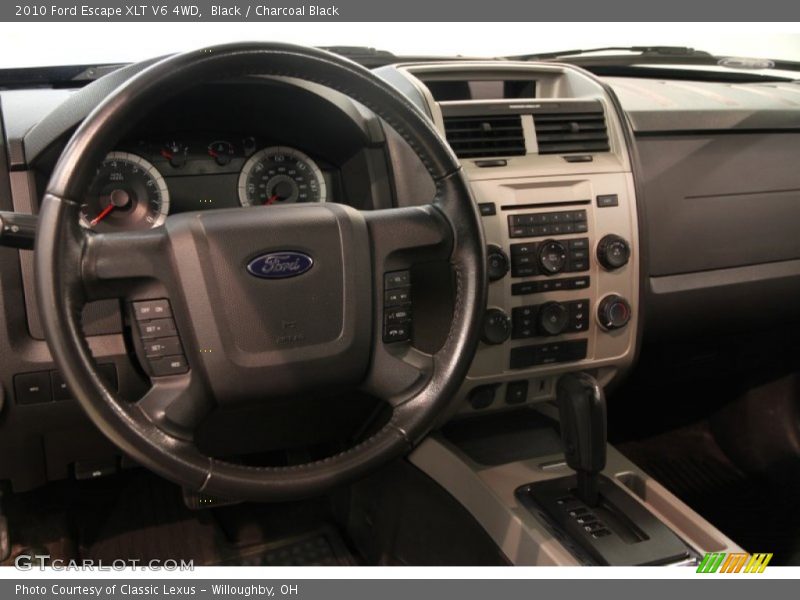 Black / Charcoal Black 2010 Ford Escape XLT V6 4WD