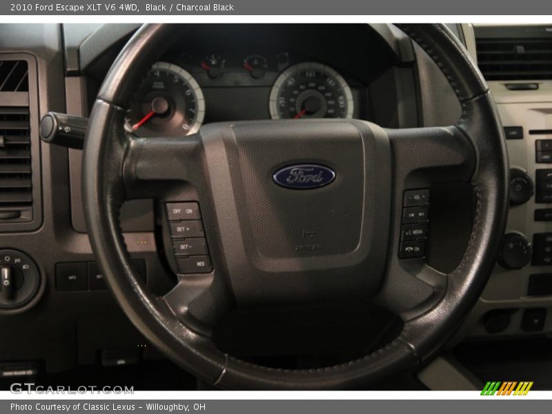 Black / Charcoal Black 2010 Ford Escape XLT V6 4WD
