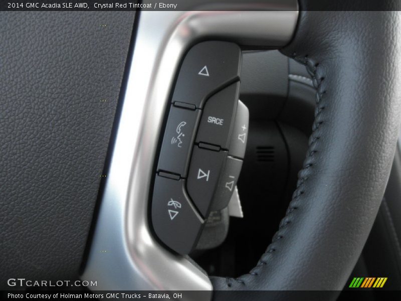 Crystal Red Tintcoat / Ebony 2014 GMC Acadia SLE AWD