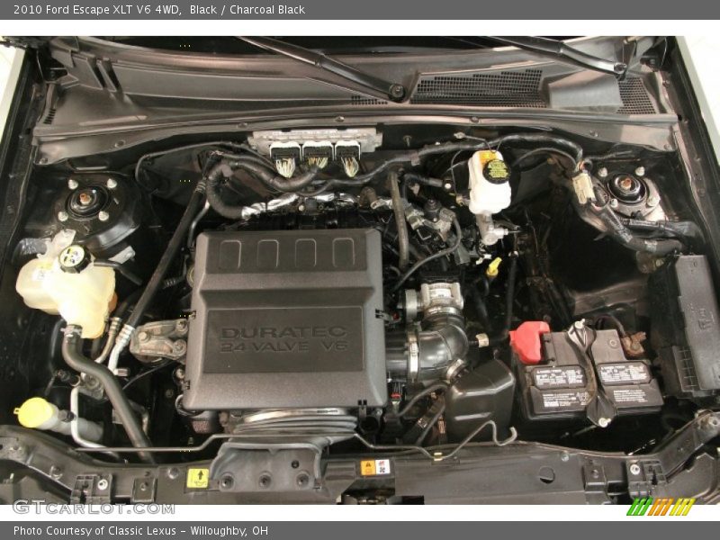 Black / Charcoal Black 2010 Ford Escape XLT V6 4WD