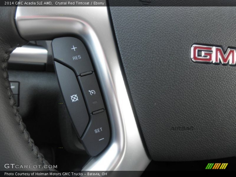 Crystal Red Tintcoat / Ebony 2014 GMC Acadia SLE AWD