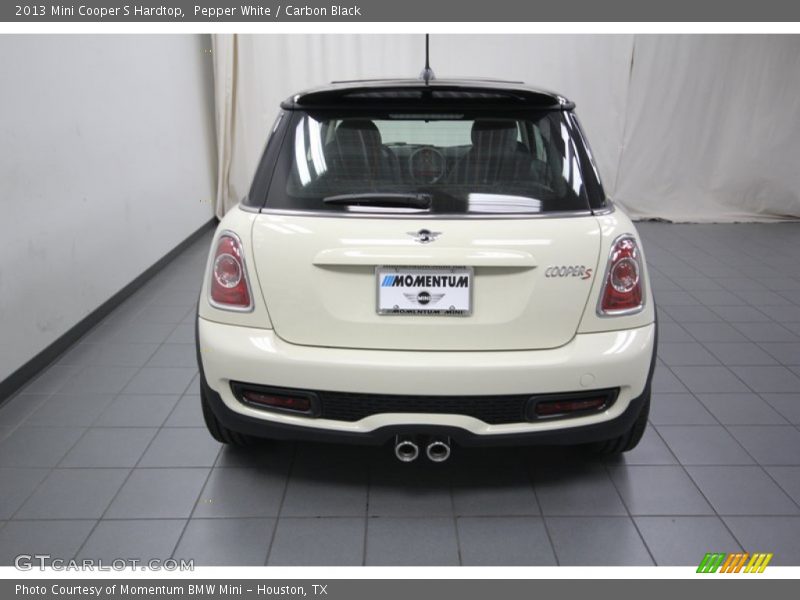 Pepper White / Carbon Black 2013 Mini Cooper S Hardtop