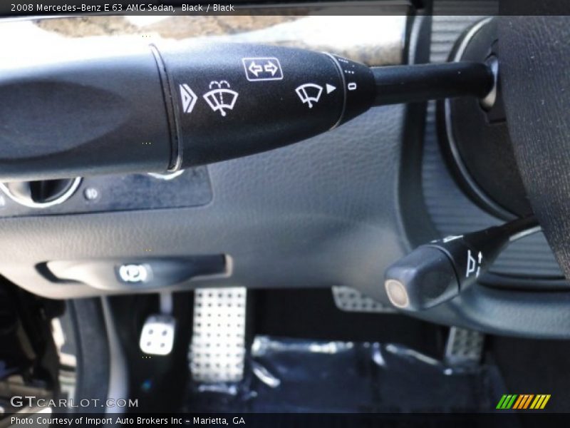 Black / Black 2008 Mercedes-Benz E 63 AMG Sedan