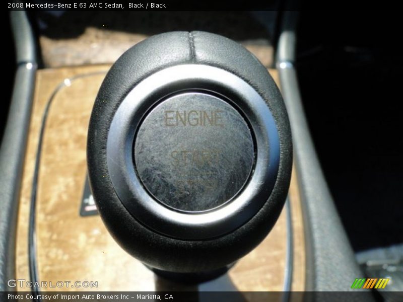 Black / Black 2008 Mercedes-Benz E 63 AMG Sedan