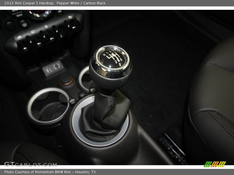 Pepper White / Carbon Black 2013 Mini Cooper S Hardtop