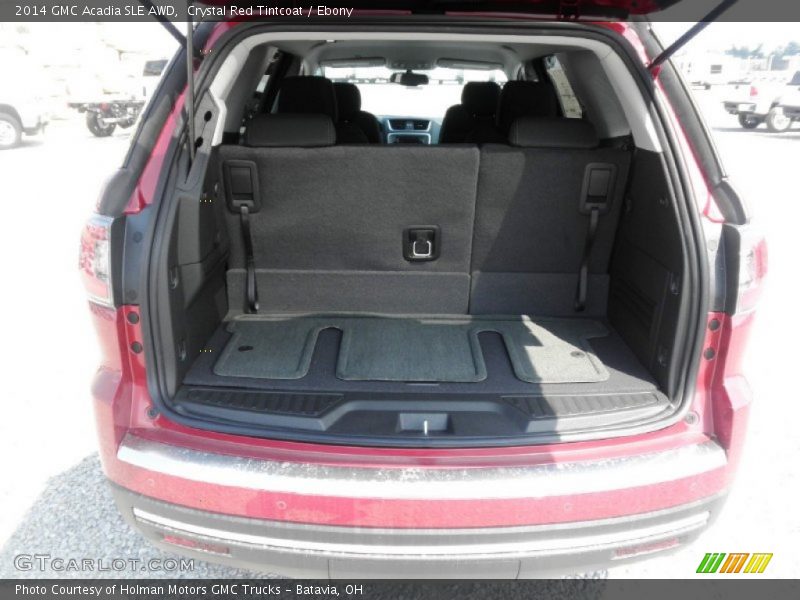  2014 Acadia SLE AWD Trunk