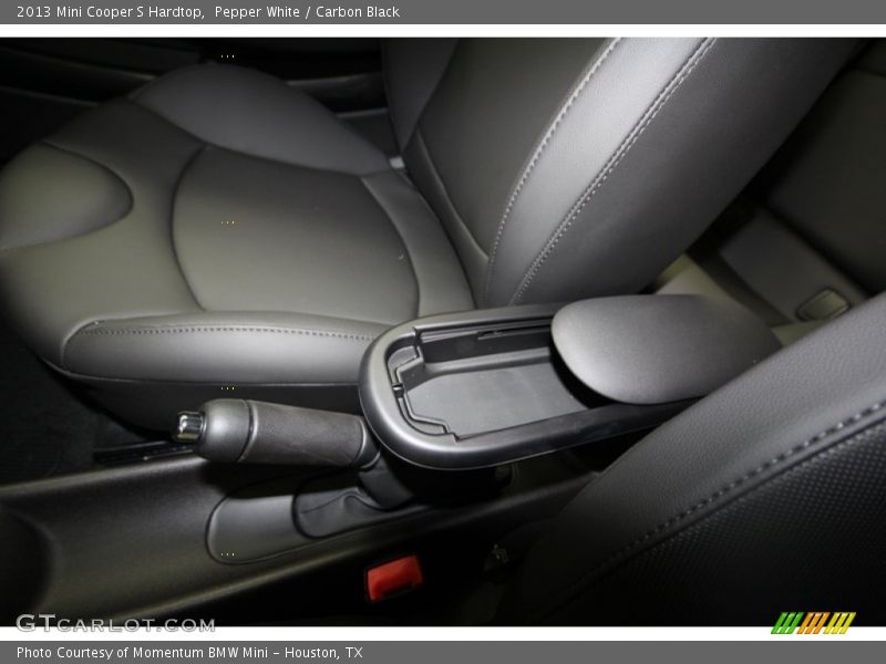 Pepper White / Carbon Black 2013 Mini Cooper S Hardtop