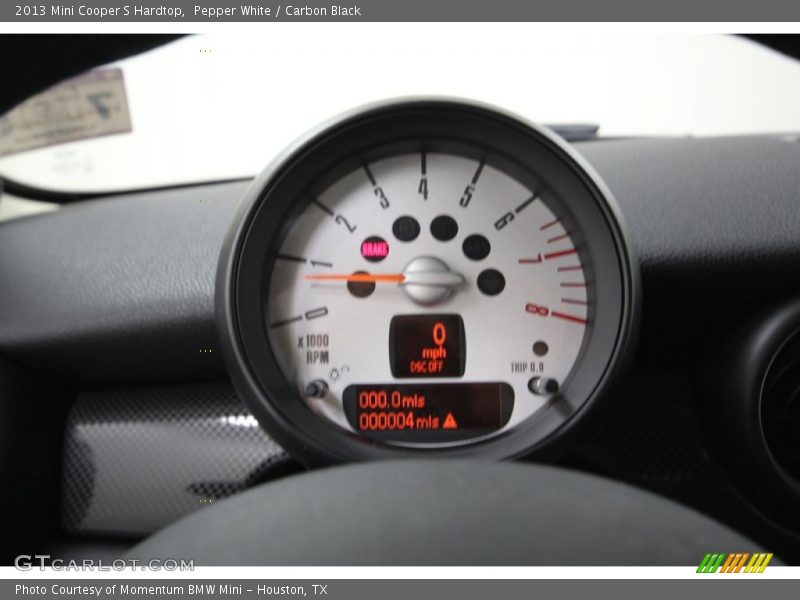Pepper White / Carbon Black 2013 Mini Cooper S Hardtop