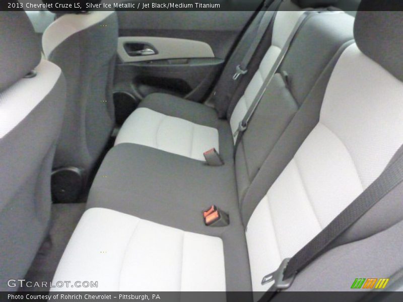 Silver Ice Metallic / Jet Black/Medium Titanium 2013 Chevrolet Cruze LS