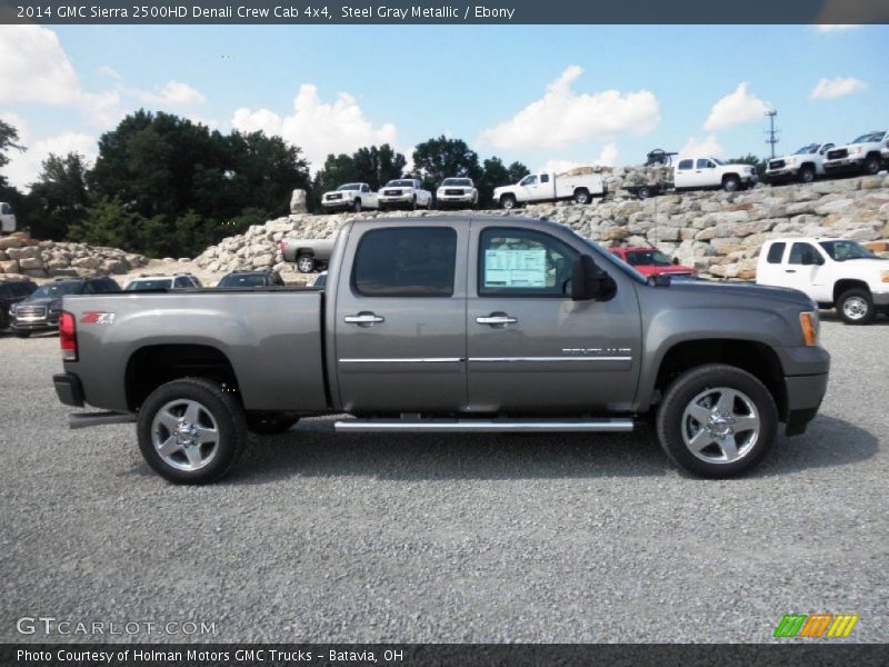  2014 Sierra 2500HD Denali Crew Cab 4x4 Steel Gray Metallic