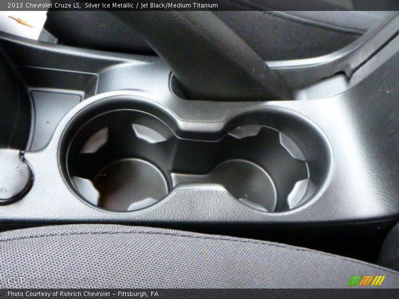Silver Ice Metallic / Jet Black/Medium Titanium 2013 Chevrolet Cruze LS