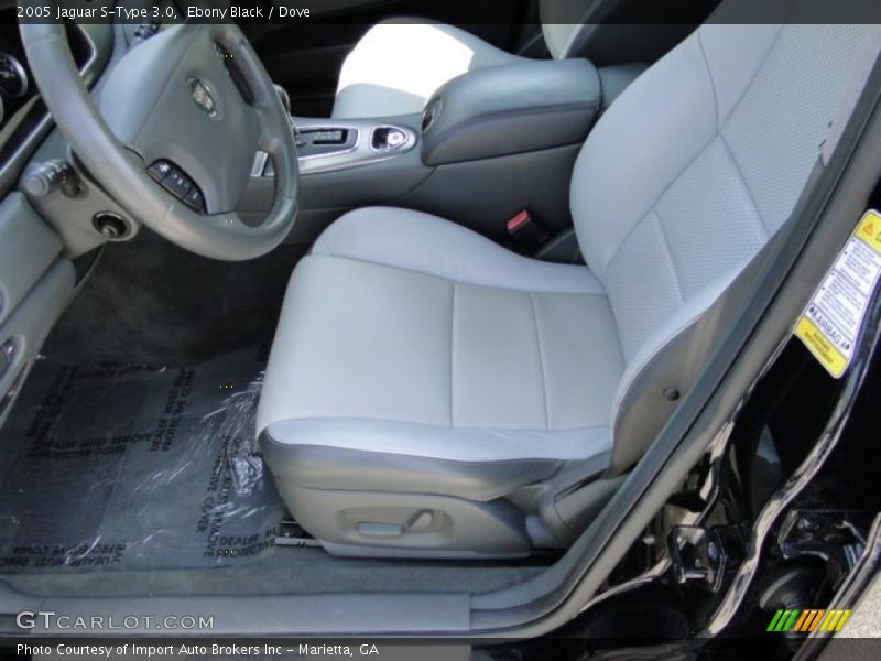 Ebony Black / Dove 2005 Jaguar S-Type 3.0