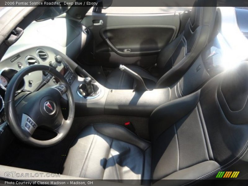 Deep Blue / Ebony 2006 Pontiac Solstice Roadster