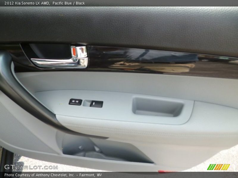Pacific Blue / Black 2012 Kia Sorento LX AWD