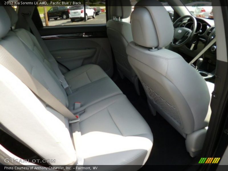 Pacific Blue / Black 2012 Kia Sorento LX AWD