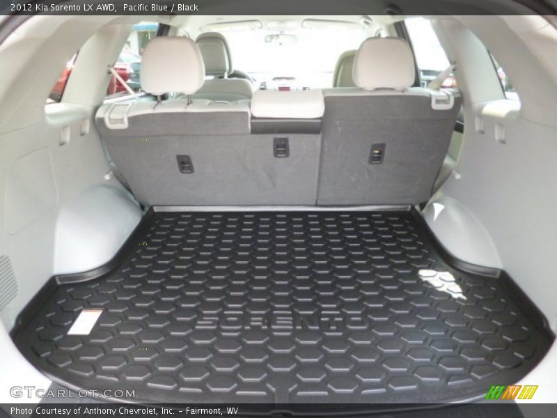Pacific Blue / Black 2012 Kia Sorento LX AWD