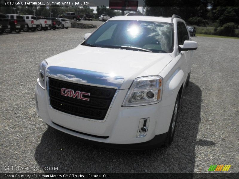 Summit White / Jet Black 2013 GMC Terrain SLE