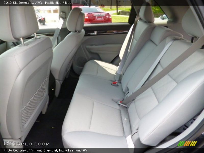 Pacific Blue / Black 2012 Kia Sorento LX AWD