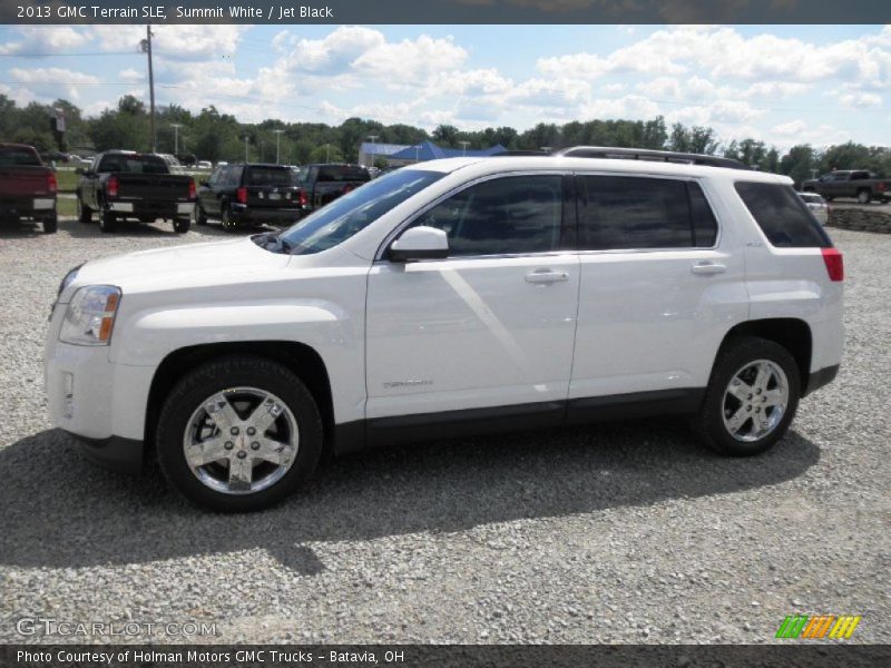 Summit White / Jet Black 2013 GMC Terrain SLE