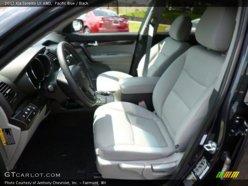 Pacific Blue / Black 2012 Kia Sorento LX AWD
